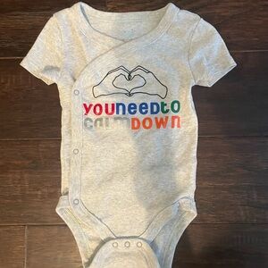 Taylor Swift Baby Onesie “You Need T Calm Down” 6-9M